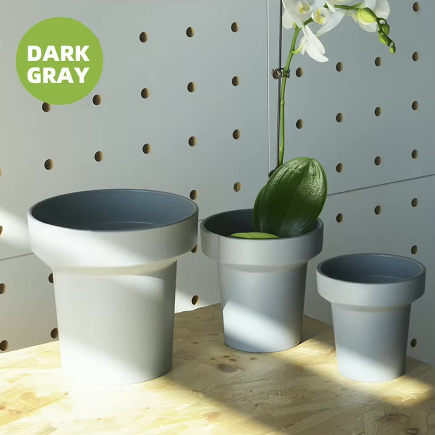 5.9" Gaia Plant Pot - Set of 2