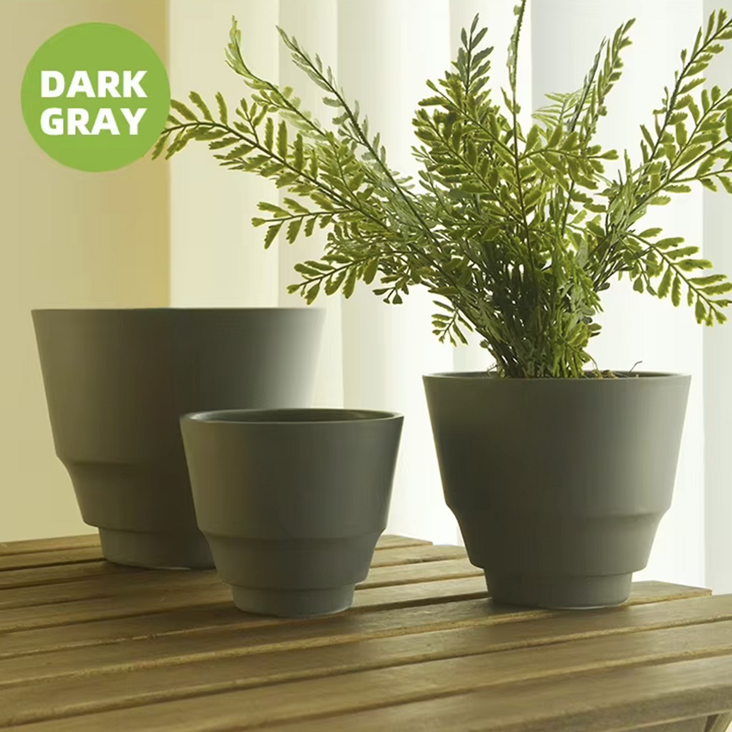 5.9" Luna Plant Pot - Set of 2