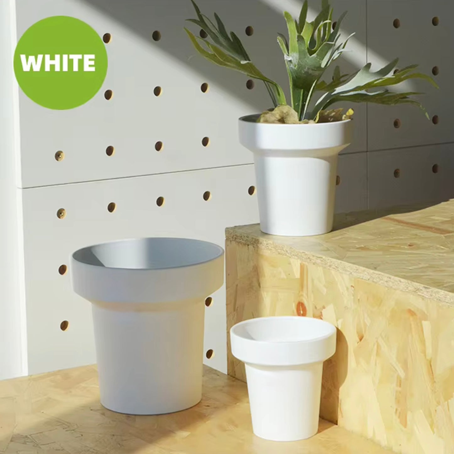 5.9" Gaia Plant Pot - Set of 2