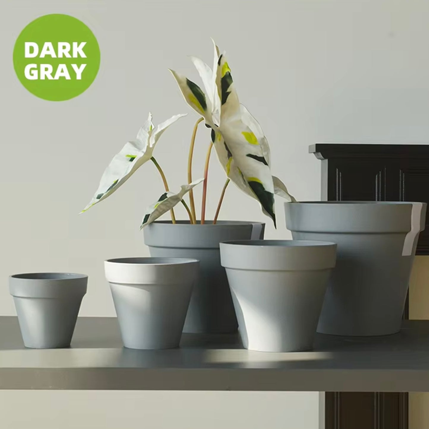 10.6" Terra Plant Pot - Set of 2