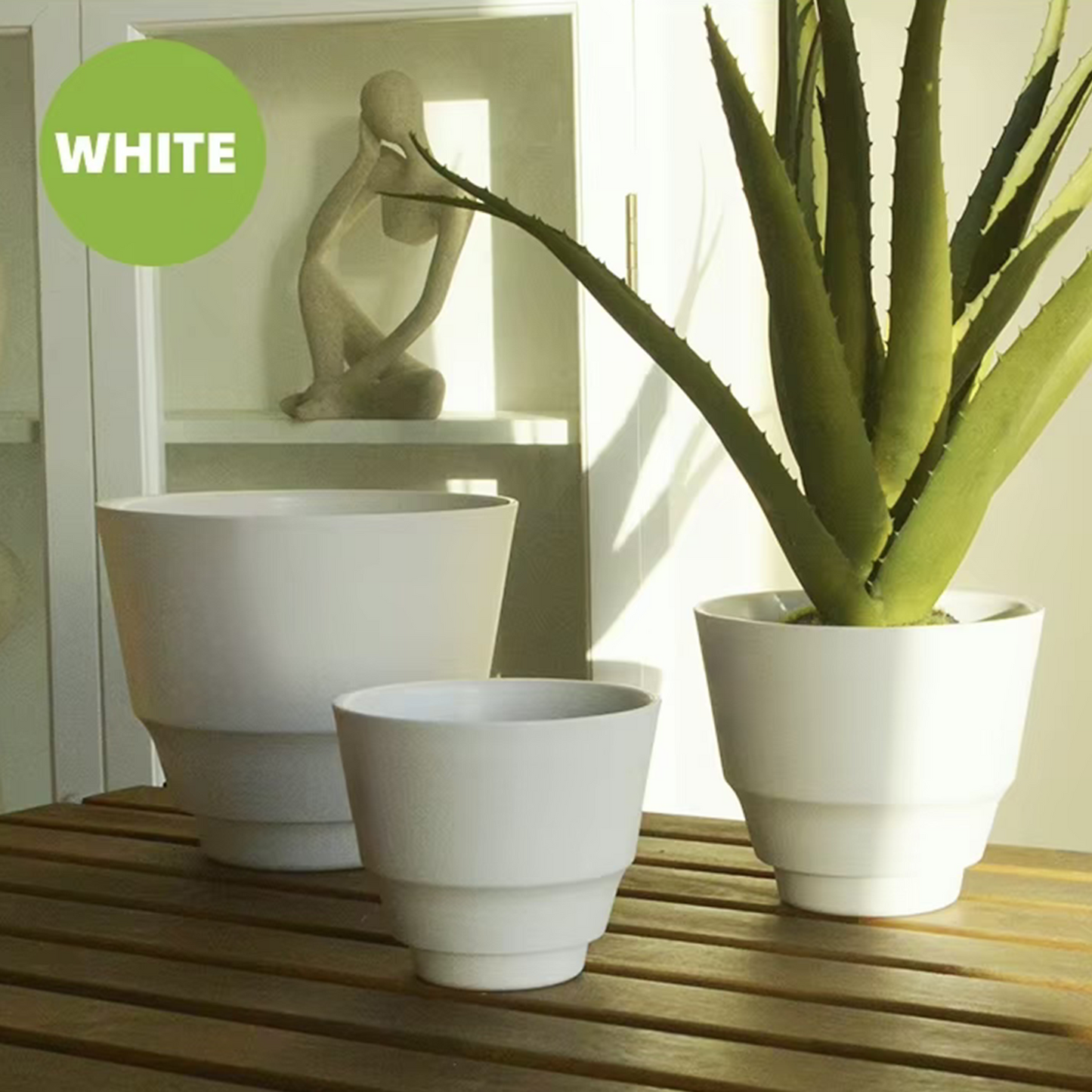 5.9" Luna Plant Pot - Set of 2