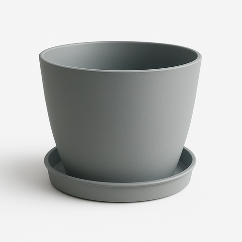 Sienna Plant Pot - Dark Gray