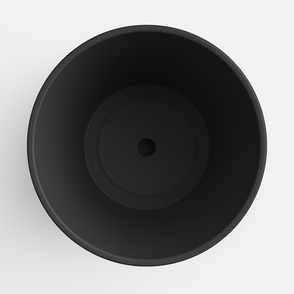 Sienna Plant Pot - Black