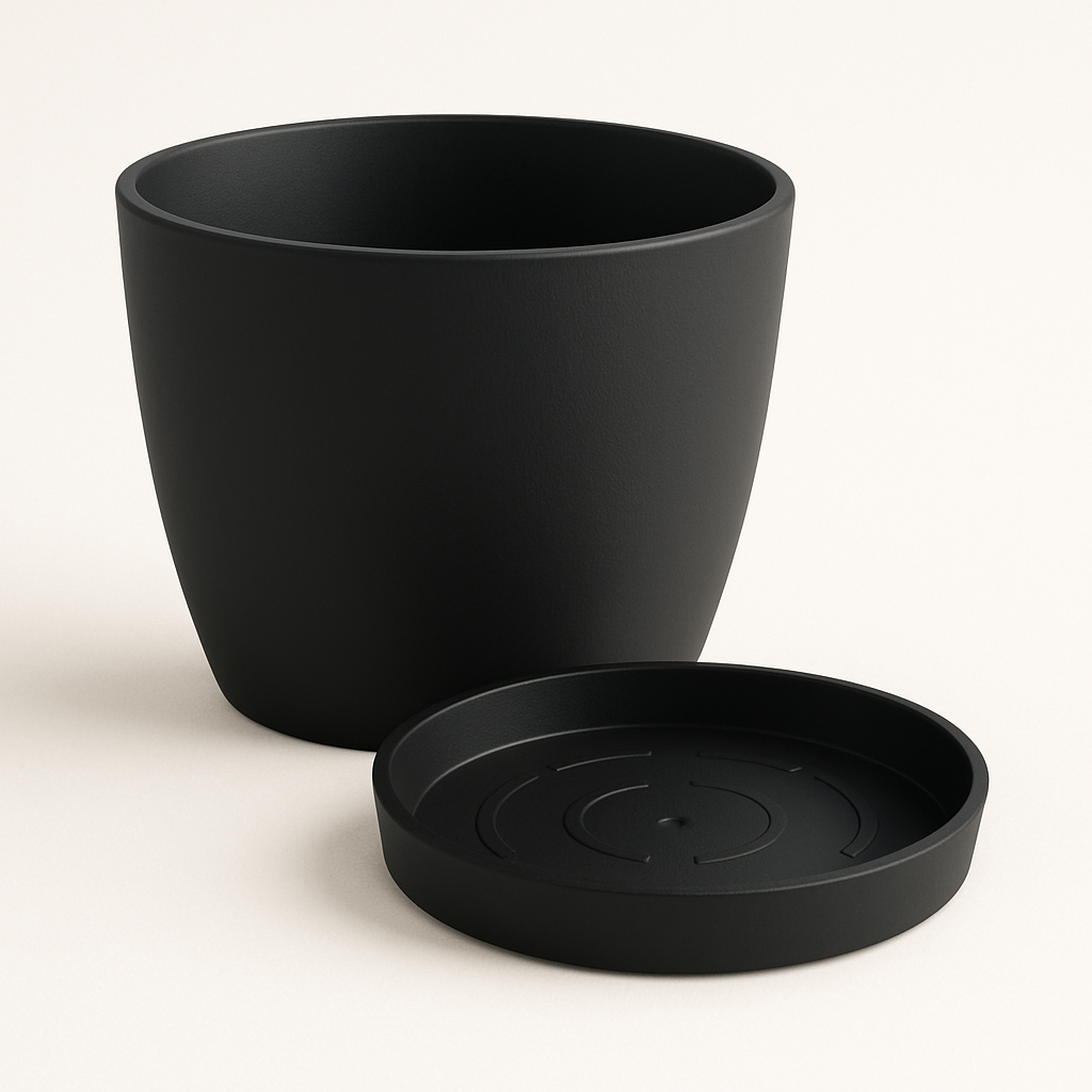 Sienna Plant Pot - Black