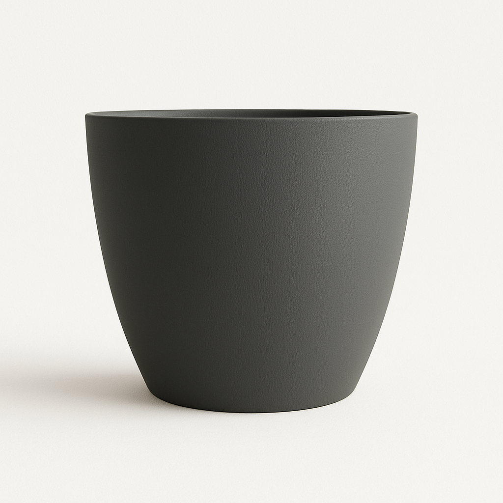 Sienna Plant Pot - Dark Gray