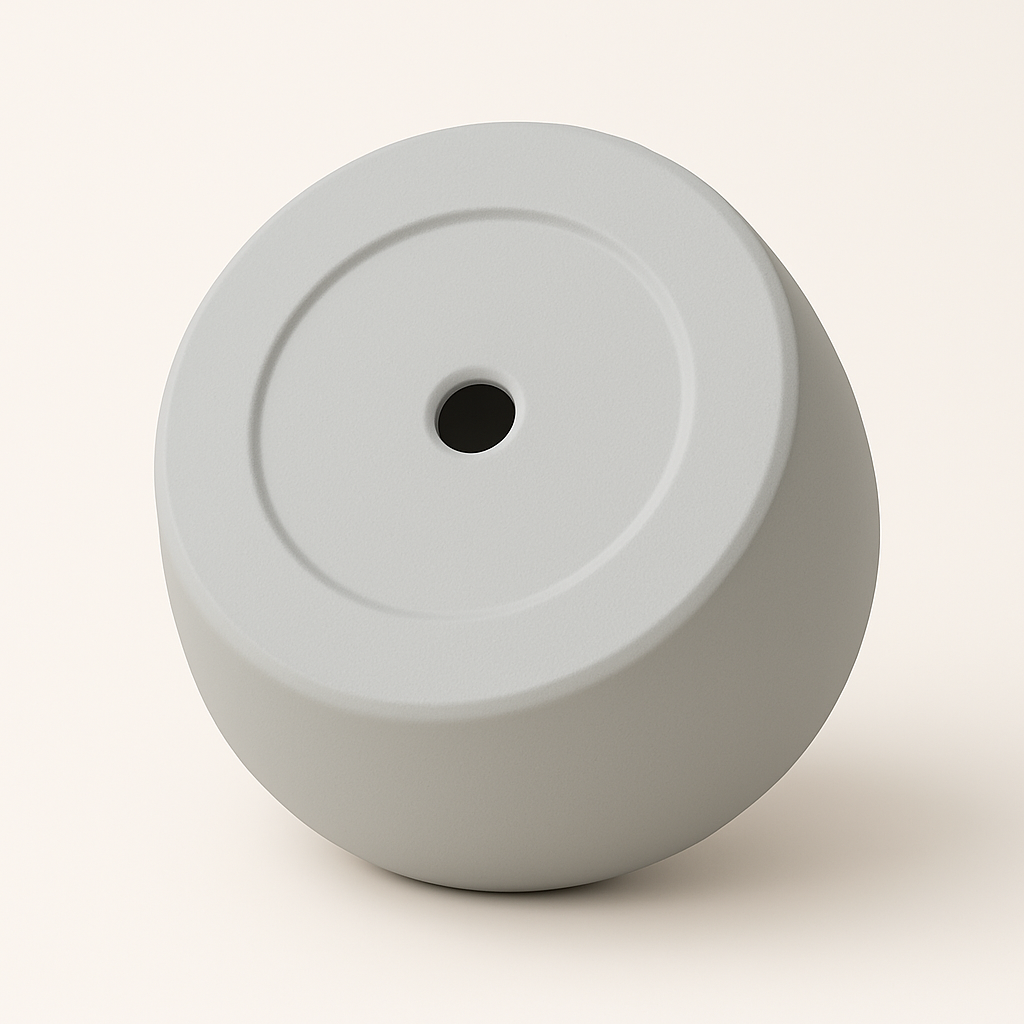Sienna Plant Pot - Light Gray
