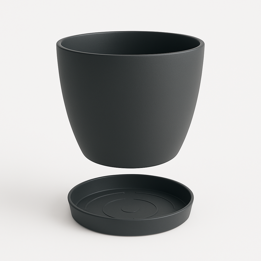 Sienna Plant Pot - Black